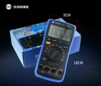 SOLEIL DT-17N Gamme Auto LCD Affichage Multimètre Numérique Multimètre Automatique Numérique Instrument Testeur pour Outils De Réparation