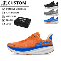 Chaussures de course personnalisées OEM ODM, respirantes, antidérapantes, avec amorti, pour hommes, modèle Clifton 9, pour la course en plein air
