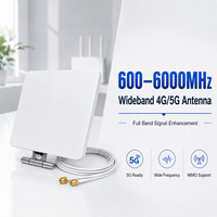 Antenne universelle 5G 4G LTE MIMO 600-6000 MHz 6dBi omnidirectionnelle pour routeur WiFi et amplificateur de signal mobile