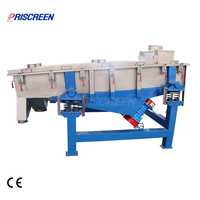 Voedselveilige roestvrijstalen lineaire trilzeef / lineaire trilzeefmachine voor gevriesdroogd fruit en groenten