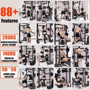 Meistverkaufte Smith-Maschine Multifunktionales Kraftgerät Fitness-Übungsstation für Kommerzielle Fitnessstudio-Ausstattung - Product Image 4