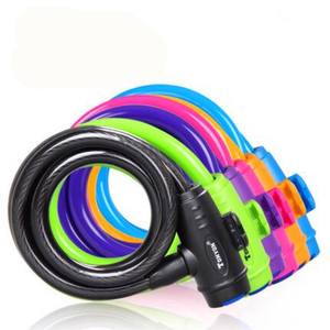 Câble de verrouillage pour vélo Tonyon, verrouillage universel pour VTT, verrouillage de sécurité durable et coloré pour la protection du cyclisme - Product Image 5