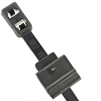 Attache de câble en Nylon résistant à la corrosion pour boucle en tôle de poutre de camion de voiture Clips de câble de carte en acier à siège fixe détachable