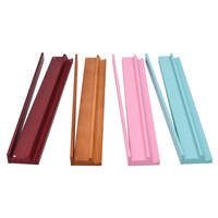 Support de Mahjong Américain en Bois Massif avec Poussoir Magnétique pour Tuiles, Pliable, Écologique, Portable, Moderne, 17,5 pouces, pour le Camping, Ensemble de 4 Pièces