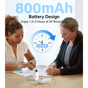 Mini Action Camera 1080P 4K per Vlog, con Clip Rotante a 360°, Registrazione Video, Videocamera Sportiva DV, Dash <span class=keywords><strong>Cam</strong></span> per Bicicletta - Product Image 3