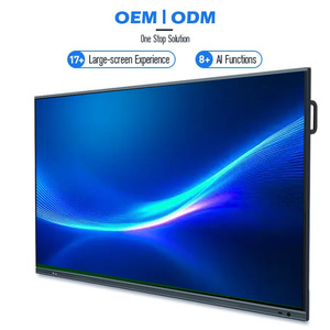 Panneau plat interactif EXW 75 pouces Android 14 <span class=keywords><strong>Ops</strong></span> ELDA / Système double Windows Tableau interactif 4K <span class=keywords><strong>multi</strong></span>-touch pour l'étude - Product Image 2