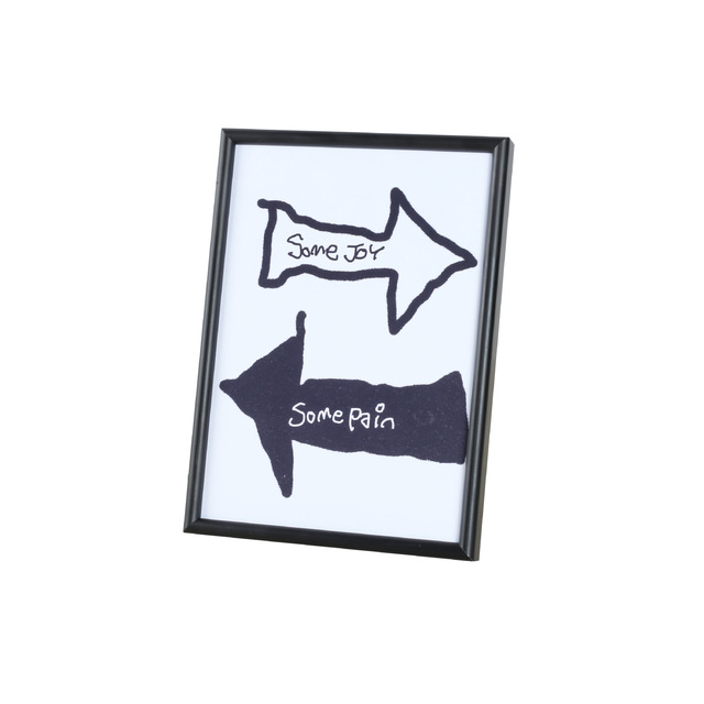 Custom Slim Aluminum Alloy Lightweight Durable Customizable Photo Frame UV/Silk Screen Printing A3/A4 Sizes for Office Home