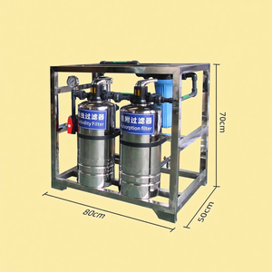 Ensembles d'ultrafiltration à petite échelle 750L UF Équipement d'ultrafiltration Filtration d'eau d'ultrafiltration pour le ménage - Product Image 4