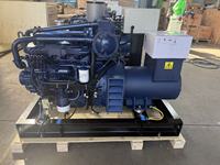 Groupe électrogène diesel marin SCDC50JW 50 kW 1800 tr/min avec régulateur de tension automatique (AVR) alimenté par un moteur marin SCDC WP4CD66E201