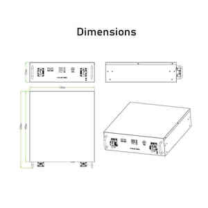 Lumitech הר lifepo4 סוללות ליתיום 48v 51.2v 100ah 200ah 5kwh אחסון אנרגיה אחסון ליתיום - Product Image 5