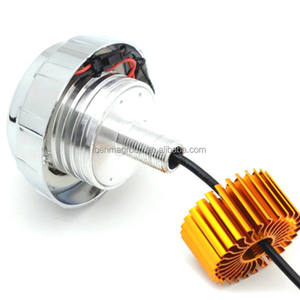 Phare led de haute qualité pour <span class=keywords><strong>vélo</strong></span> <span class=keywords><strong>électrique</strong></span>, Scooter, moto, universel, U12, yeux d'ange, mauvais œil intégré, projecteur flash, w - Product Image 6