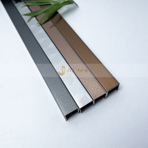 304 Stainless Steel U Shaped <b>Tile</b> Edge Trim Easy Installation 5-Year Warranty for Apartment Floor Decoration Waterproof Durable - Product Image 3