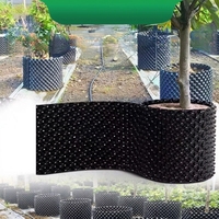 Pots de jardin auto-aménageables D5832 avec poignées et bases, pots de pépinière pour légumes, conteneurs à élagage aérien, contrôleur de racines