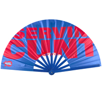 Ventilador de baile Clack grande de bambú de 13 pulgadas de alta calidad, abanicos de mano plegables con logotipo personalizado pintados para boda, ruido fuerte personalizado