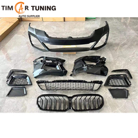 Pare-chocs avant style MT G30 LCI avec kit de pare-chocs arrière pour BMW Série 5 G30 G38 2021-2023, kit carrosserie style MT
