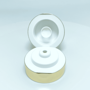 Capuchon de tube cosmétique en acrylique transparent à visser, fermeture de tube en plastique, emballage personnalisé avec logo pour les soins de la peau et le maquillage - Product Image 3