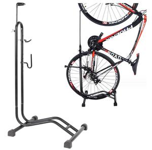 Supporto per Biciclette in Acciaio BRIVIGA, Espositore da Pavimento, Rastrelliera <span class=keywords><strong>a</strong></span> L per <span class=keywords><strong>Parcheggio</strong></span> e Manutenzione - Product Image 2