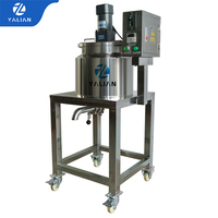 Réservoir/pot de mélange de prix usine Yalian 100l, agitateur liquide de détergent chimique faisant la machine pour le savon à vaisselle, les shampooings, les nettoyants corporels