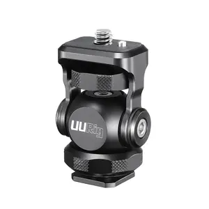Uurig R015 Монитор Кронштейн держатель с креплением для вспышки «Холодный башмак для DSLR камер видео монитор