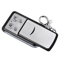 Télécommande sans fil à code d'apprentissage EV1527, design coulissant, 4 canaux, 433 MHz, pour portail automatique et porte coulissante YET-F51D