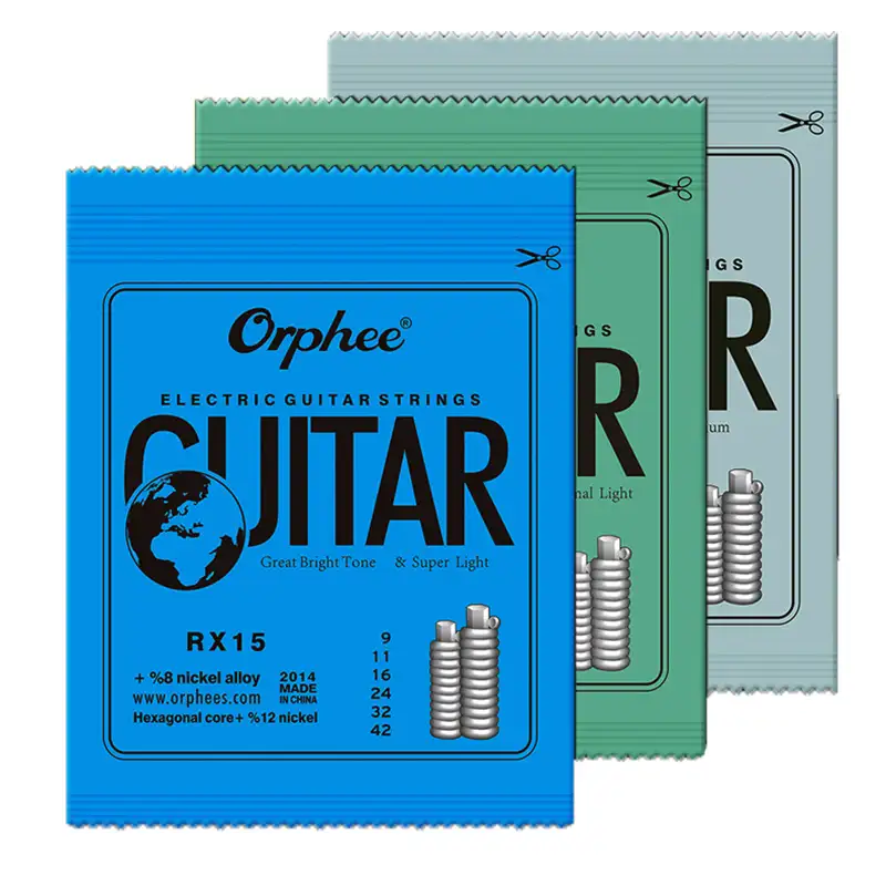 Cordas De Guitarra Groothandel Bulk Orphee RX15/17/19 Elektrische Gitaar String