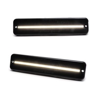 Feux de position latéraux OEM jaunes/blancs pour JEEP Wrangler YJ Base Laredo Sport Islander, répétiteurs, 2 pièces, réflecteurs LED