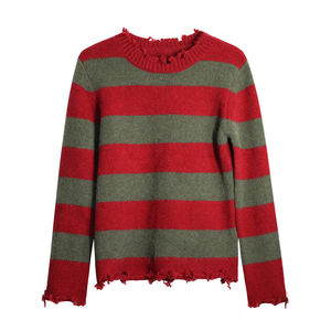 Pull de cosplay <span class=keywords><strong>Freddy</strong></span> Krueger à rayures rouges et vertes, sur mesure pour Halloween - Product Image 2