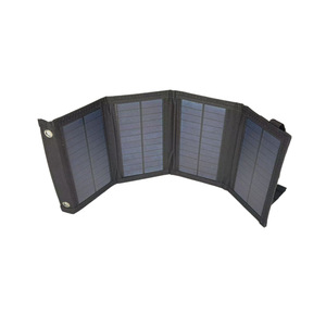 Estación de Energía Solar Plegable de 8W6V4 con Batería de Iones de Litio, Generador Portátil a Prueba de Agua para Emergencias en Interiores y Exteriores con Soporte de Energía - Product Image 1