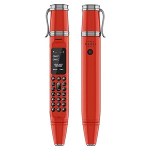 Mini Teléfono Móvil BM111 con Formato de Bolígrafo, Red 2G, Doble SIM, Marcador, Voz Mágica, Cámara Trasera, Radio FM, Celular Pequeño con Botones - Product Image 1
