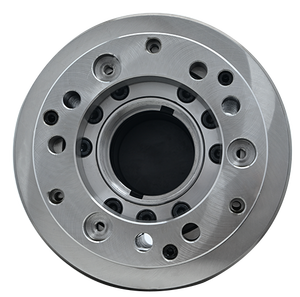 Mandril de 3 mordazas de acero con orificio pasante grande para máquina herramienta - Product Image 4