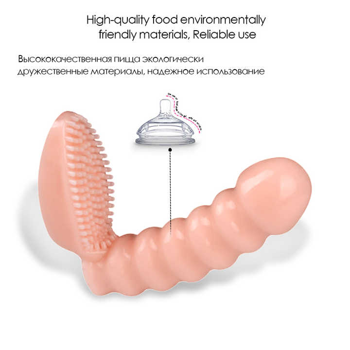 Adult toy clitoris stimulates G spot orgasm female dildo finger  