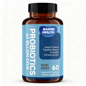 ओम प्रोबायोटिक्स 60 बिलियन सीफस आहार पूरक स्वस्थ प्रतिरक्षा कार्य 60 वनस्पति कैप्सूल इष्टतम पाचन वयस्क का समर्थन करता है - Product Image 1