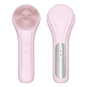 Rechargeable Face Scrub Brush IPX7 Waterproof Facial Brush Cleanser Massager <b>Sonic</b> Face Cleaning Brush - Product Image 1