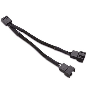 Câble adaptateur convertisseur d'alimentation pour ventilateur <span class=keywords><strong>PWM</strong></span>, 4 broches, 1 femelle vers 2 mâles, pour ordinateur PC - Product Image 2