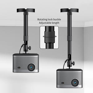 Soporte de Techo/Pared para Proyector SiyingPH46, Retráctil, Ajustable, Rotación de 360 Grados, Aleación de Aluminio, para Proyector Universal de 1/4 - Product Image 4