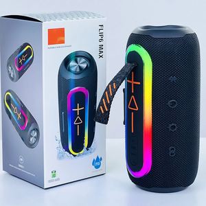 X919 Flip 6 Max Portable Blue Tooth 5.3 Wireless <b>Speaker</b> Rgb Led Lighting Usb Aux Multifunctional Fm Radio Clear Sound Outdoor U - Product Image 4