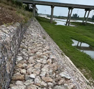 עמיד gabion תיל משושה חוט gabion עבור בניית מסגרת מתכת שמירה ארוגה כיפוף מותאם אישית - Product Image 6