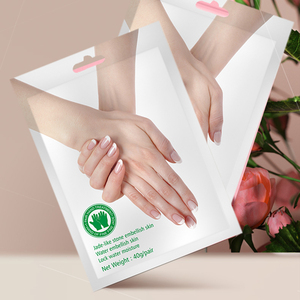 Mascarilla hidratante privada para manos con manteca de karité y leche, para manos secas y agrietadas, piel seca, manos suaves y tersas - Hombres y mujeres - Product Image 1