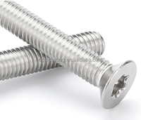 Vis en acier inoxydable personnalisées GB2673 M2M3M4M5M6 Vis à tête fraisée Torx Vis de machine
