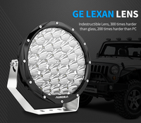 Hochleistungs 198W Superhelle Runde LED IP69K Wasserdichte Fahrleuchte Offroad-Scheinwerfer 4x4 9 Zoll Auto-LED-Arbeitsscheinwerfer