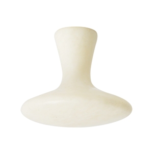 เครื่องนวดหน้ารูปเห็ดซิ่วหยานคุณภาพสูง ทำจากหินเซเรปินเทนสีขาว - Product Image 4
