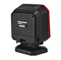 Escáner de código de barras USB de alto rendimiento 2D QR Code, lector de escritorio manos libres para ventas de supermercados para alta velocidad