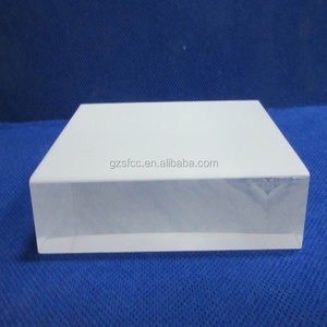 Grandes plaques en acrylique transparent blanc laiteux - Product Image 1