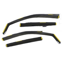 Dans le canal pare-pluie fenêtre visière déflecteurs de vent visières de ventilation pour 2008-2012 NISSAN X-TRAIL XTRAIL T31 Ventshade Ventvisor