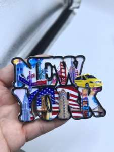 Imán de Refrigerador Decorativo Personalizado, Ecológico, 3D, de Resina, con Diseño Art Deco, con Cuadros Famosos, Recuerdo Creativo para el Hogar - Product Image 5