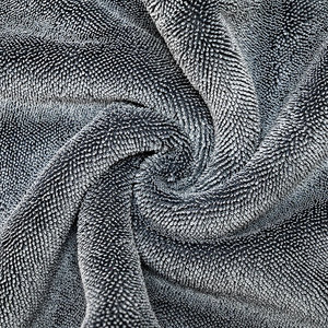 Serviette de lavage auto en microfibre torsadée, forte absorption, pour le nettoyage des voitures - Product Image 1