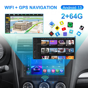 Radio de Auto Podofo 2+64GB 7" Doble DIN, Estéreo para Auto Android, Autoradio con Carplay, Android Auto, GPS, WIFI, BT, FM, RDS, Compatible con Cámara AHD - Product Image 4