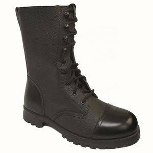 Botas tácticas personalizadas de fábrica de <span class=keywords><strong>alta</strong></span> calidad, zapatos antideslizantes de cuero para hombres, zapatos para correr al aire libre, venta al por mayor - Product Image 2