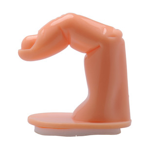 Support d'entraînement réglable en plastique pour faux ongles, présentoir adhésif pour échantillons, outil de manucure pour la formation en nail art - Product Image 2
