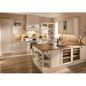 Armarios de cocina lacados de diseño moderno de alta calidad, armarios personalizados para proyectos de apartamentos - Product Image 3